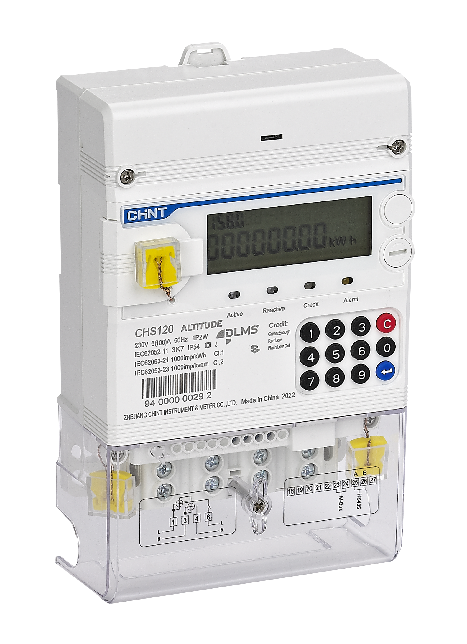 CHS120 Single Phase Smart Meter